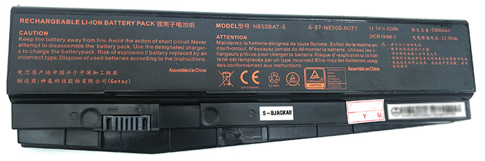 Laptop Battery Replacement for THUNDEROBOT PLUS-U5TA 