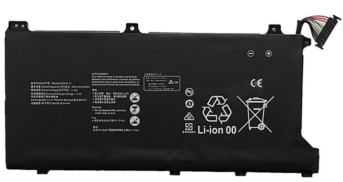 Laptop Battery Replacement for HONOR MagicBook-15-boh-WAQ9HNRP 