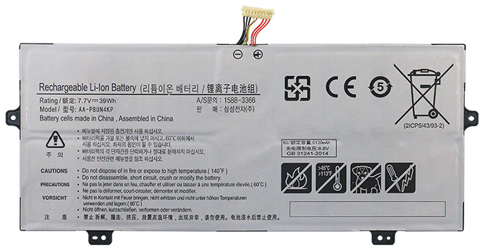 Laptop Battery Replacement for SAMSUNG NP900X5L-K02US 